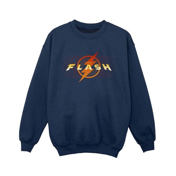 DC Comics Boys The Flash Red Lightning Sweatshirt / Navy Blue